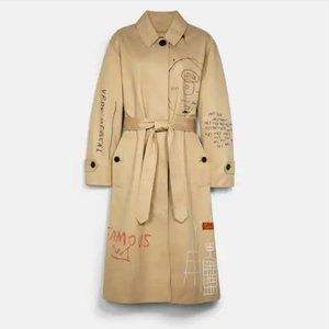 Coach X Jean Michel Basquiat Trench